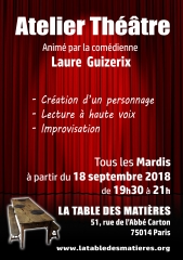 La table des Matières atelier theatre à partir du 18 septembre2018 mardis de 19h30 à 21h.jpg