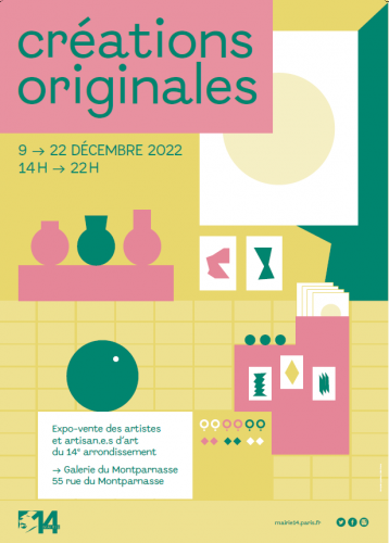 expo de créations originales à la galerie du montparnasse du 9 au 22 décembre 2022.png