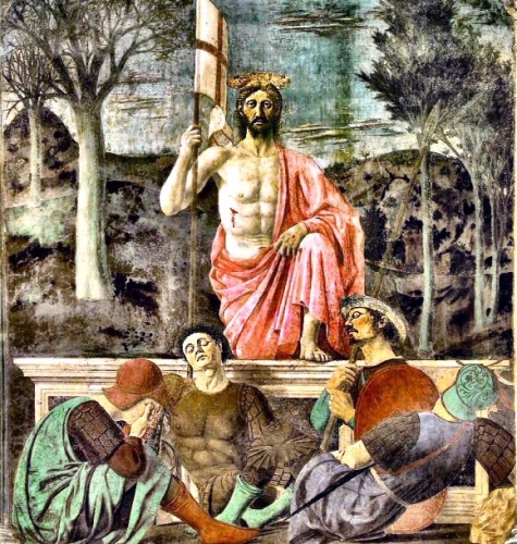 resurrection, piero della francesca