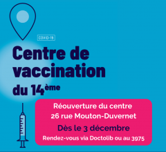 réouverture du centre de vaccination  anti-covid 3 dec 2021.png