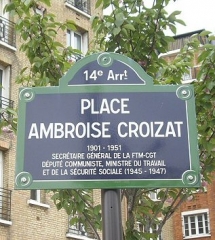 place ambroise croizat