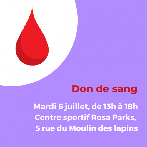 don de sang centre sportif rosa parks 5 rue du moulin des lapins 6 juillet 2021.png
