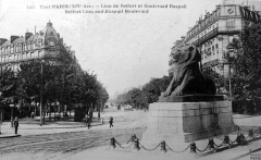 boulevard raspail place Denfert rochereau.jpg